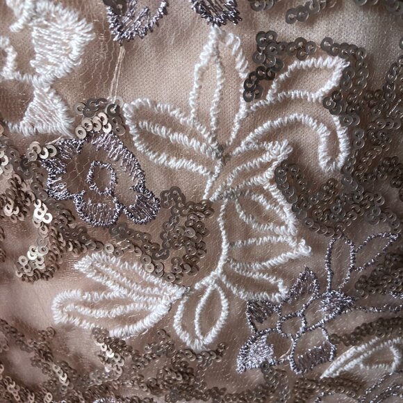 Alex Evenings Petite Embroidered Fit and Flare Dress - Style 8217897 - NWT - Picture 9 of 15